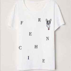 H&M French Bulldog T-Shirt